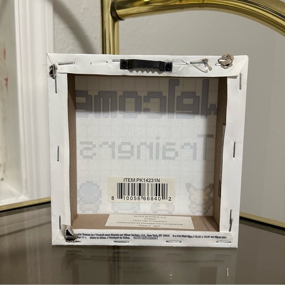 POKEMON pokemon training art canvas 6x6in - Picture 2 of 2